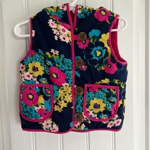 Toddler girl size 2-3 reversible vest.